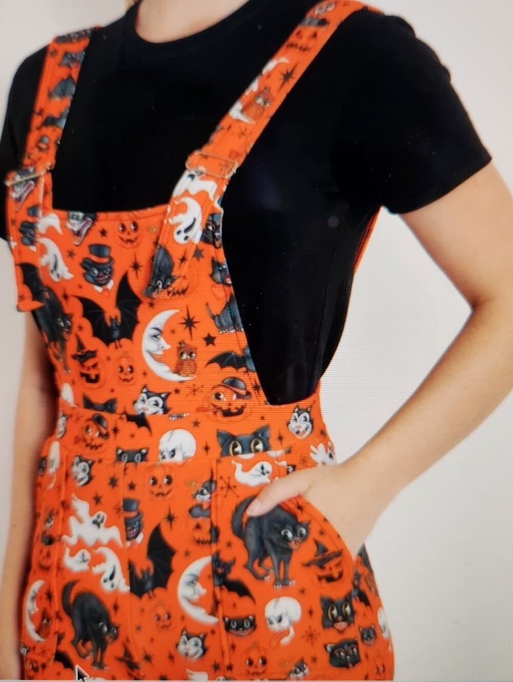Blackmilk Halloween Retro Overalls - Picture 2 of 9